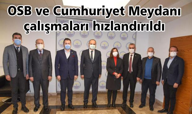 KEŞAN’DA OSB VE CUMHURİYET MEYDANI ÇALIŞMALARI HIZLANDIRILDI