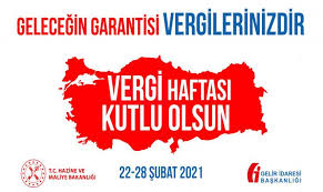 VERGİ HAFTASI BAŞLADI