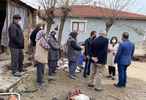 KORKUTAN YANGINDA EV KULLANILAMAZ HALE GELDİ! Uzunköprü Hür Gazete