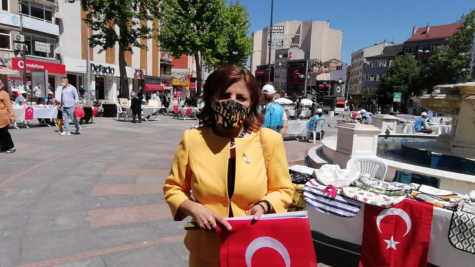 HANIMELİ ÇARŞISI KURULDU