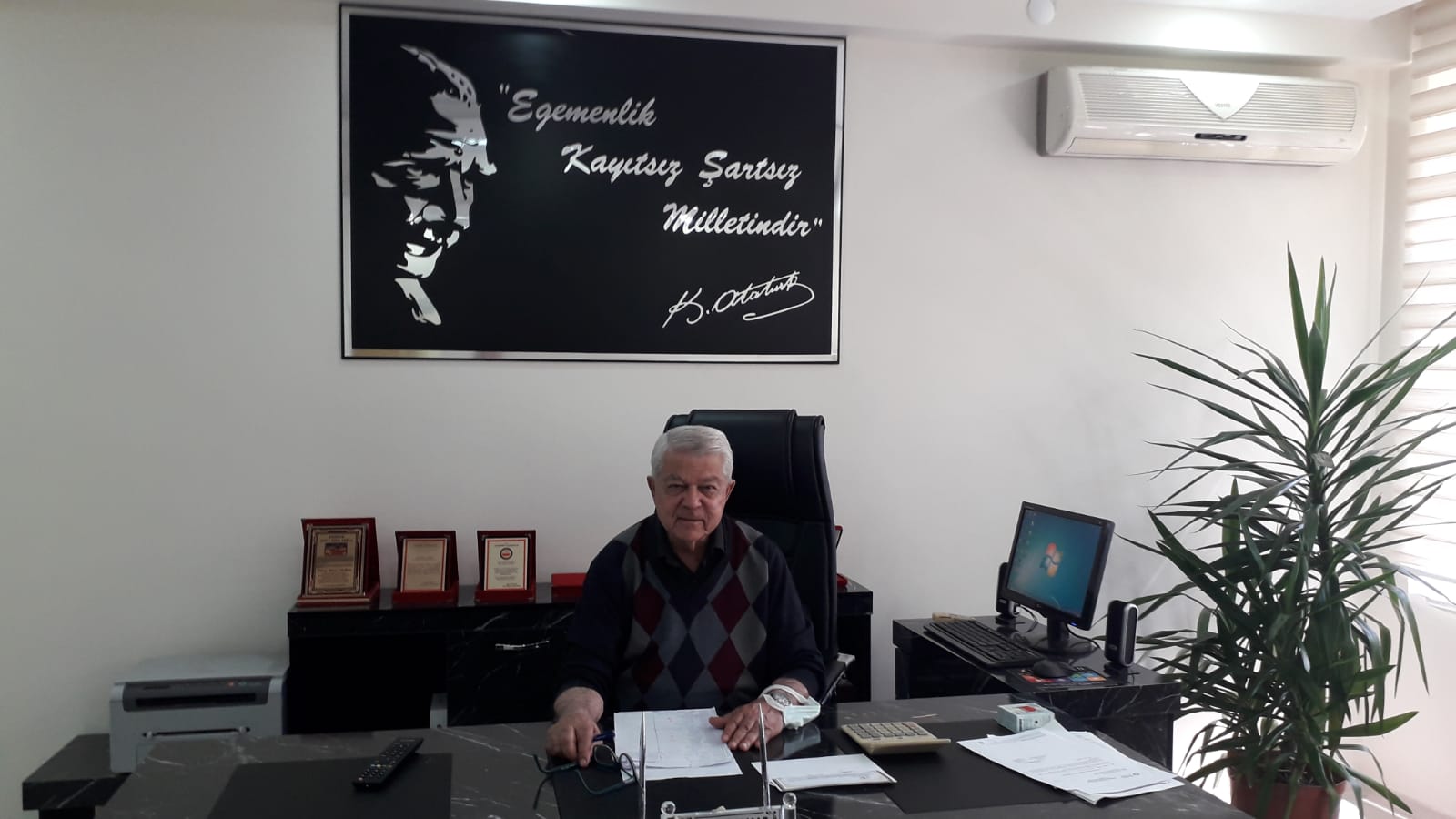 EFSANE BAŞKAN SON KEZ ADAYIM DEDİ.