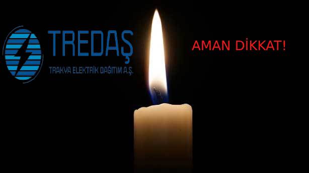 KÖYLERDE ELEKTRİK KESİNTİSİ!