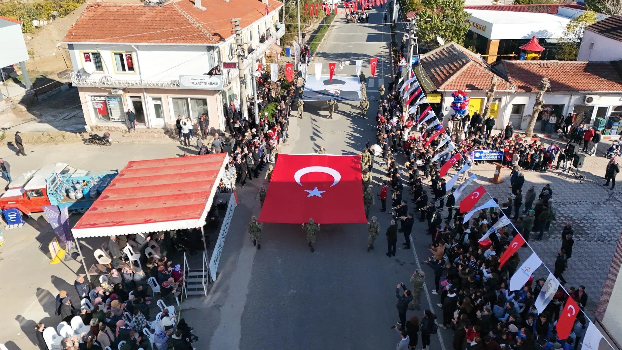 102. KURTULUŞ YILI COŞKUYLA KUTLANDI