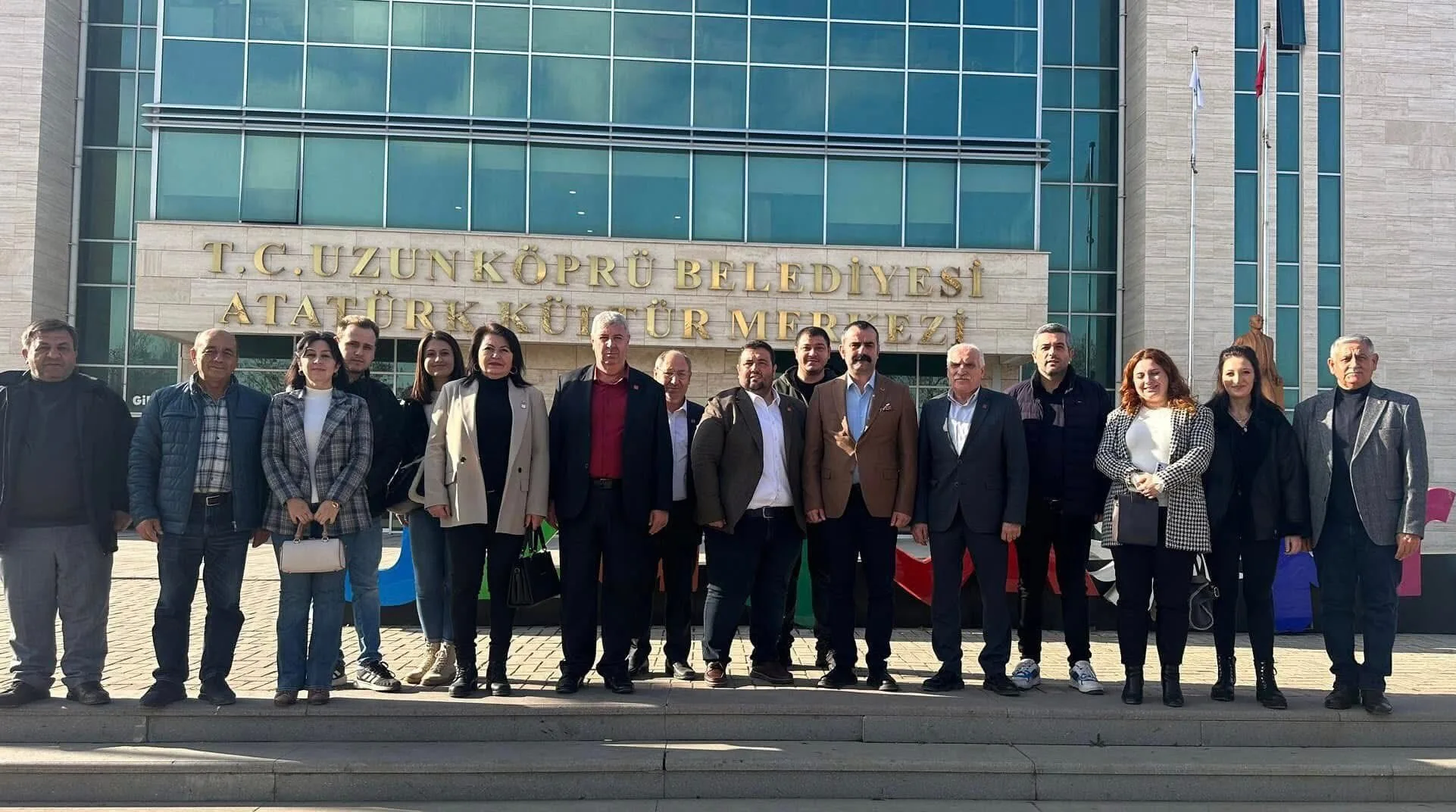 CHP İPSALA’DAN BAŞKAN MARTİN’E TEŞEKKÜR