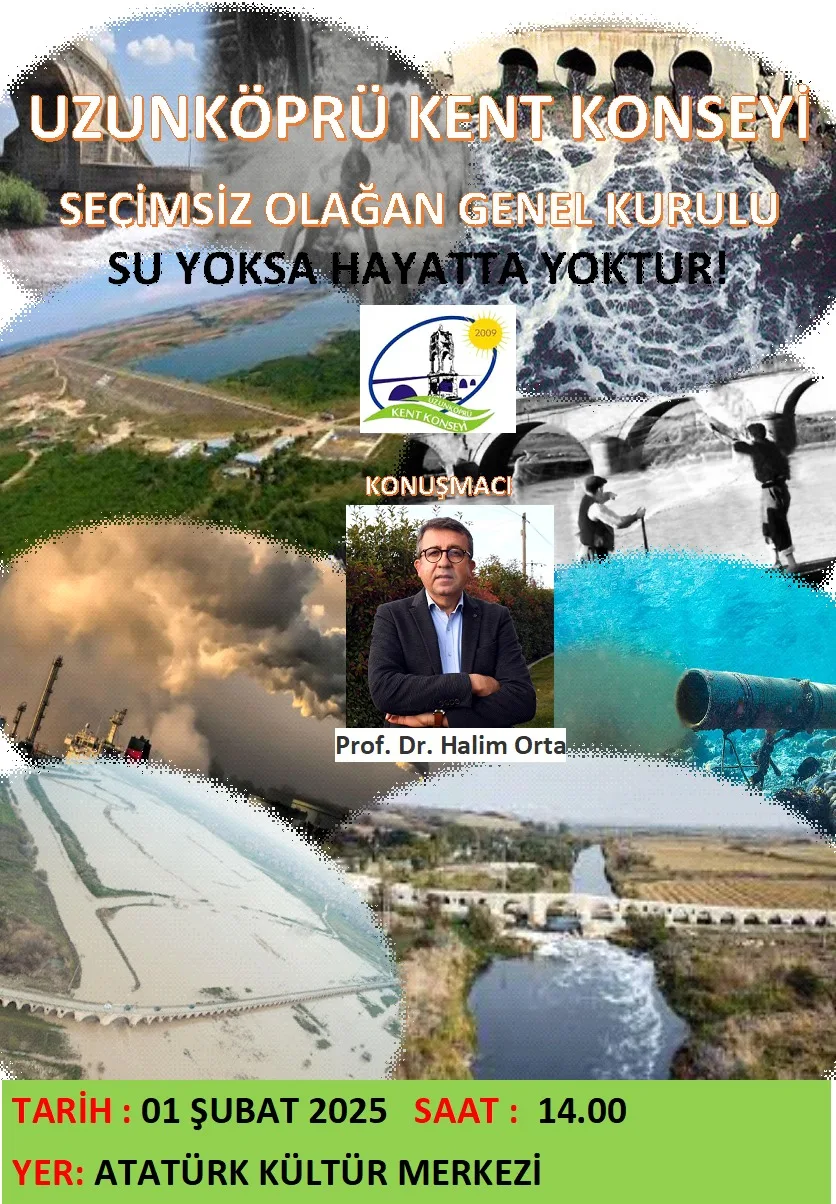 ’’TRAKYA’NIN SULARI; SU VARSA YAŞAM VAR!